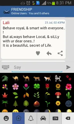 Message Me android App screenshot 2